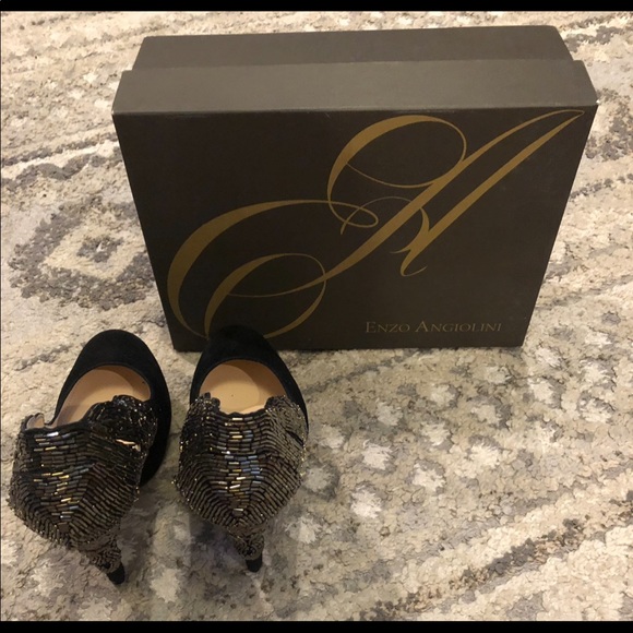 ENZO ANGIOLINI WOMEN'S BALADEVA PLATFORM PUMP HEELS size 7.5 - Picture 12 of 16